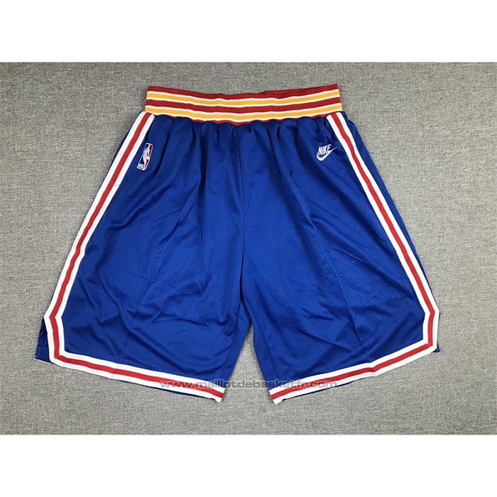 Short Golden State Warriors Classic Edition 2021-22 Bleu